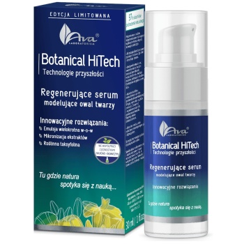AVA LABORATORIUM Botanical HiTech Regenerujące serum modelujące owal twarzy 30 ml